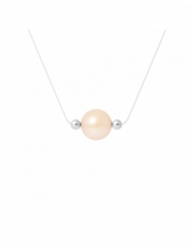 Collier Véritable Perle Rose "ACCESS"