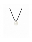 Collier Diamant & Perle "ACCESS"