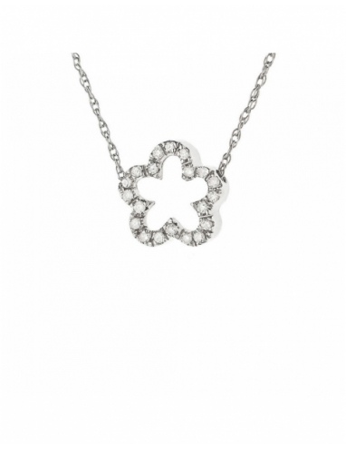 Collier Fleur Diamants "ACCESS"