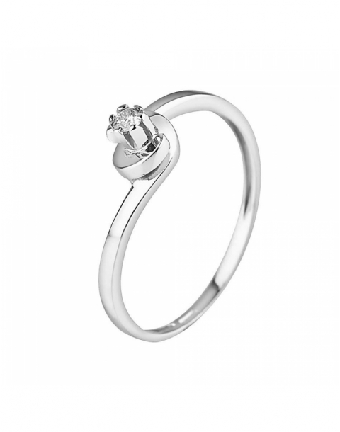 Bague Solitaire Diamants