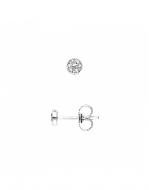 Boucles d'Oreilles Diamants Or